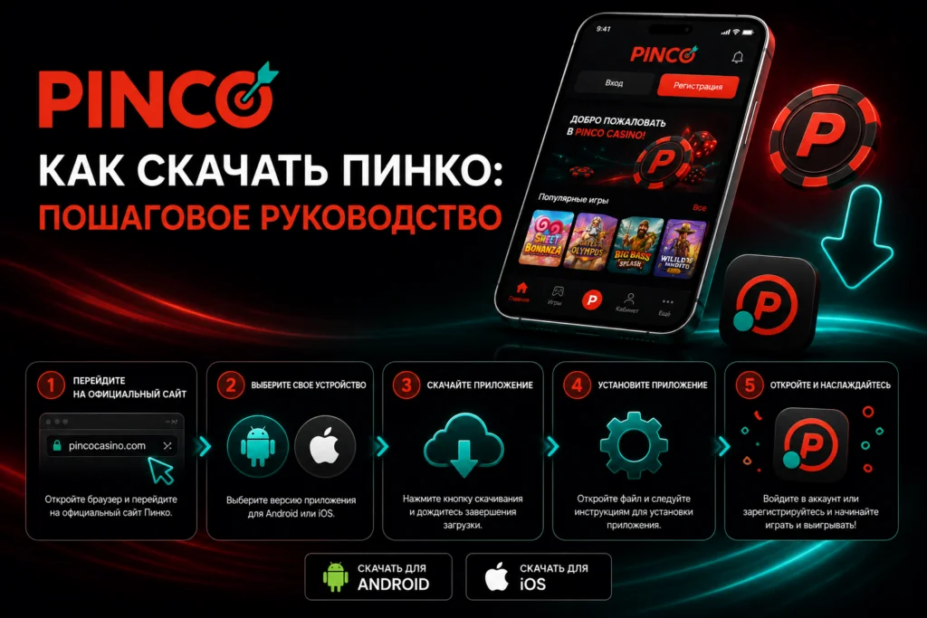 Как скачать Пинко