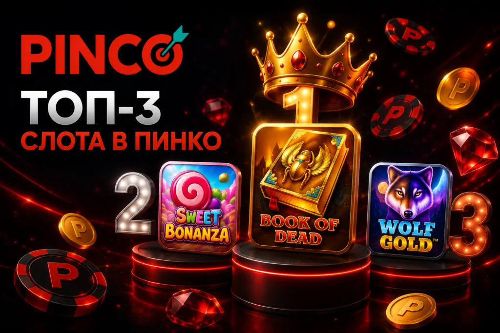 Топ-3 слота Pinco